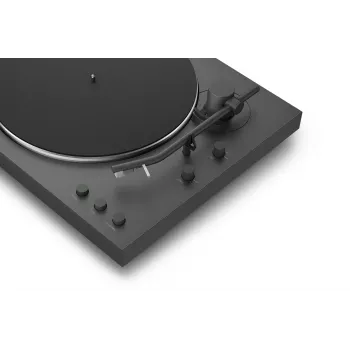 Riemengetriebener Audio-Plattenspieler Sony PS-LX3BT Automatisch, Schwarz, Bluetooth aptX/aptX-Adaptive/SBC, 430×367×118 mm