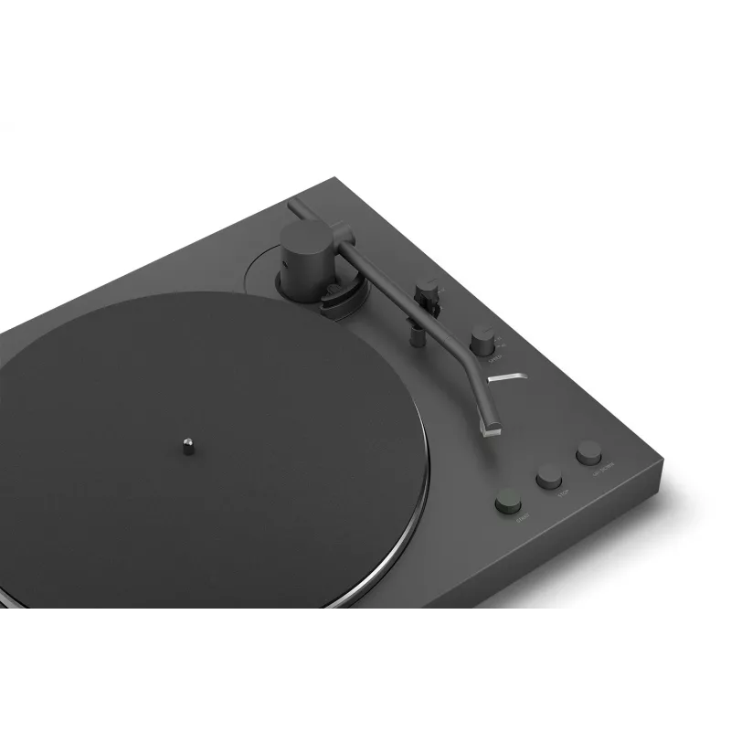 Riemengetriebener Audio-Plattenspieler Sony PS-LX3BT Automatisch, Schwarz, Bluetooth aptX/aptX-Adaptive/SBC, 430×367×118 mm