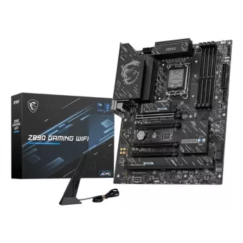 Motherboard MSI Z890 Gaming WiFi — Intel Z890 ATX, LGA1851 (S1851), DDR5, 4x DIMM, Wi‑Fi 7, 2.5GbE, 3x M.2