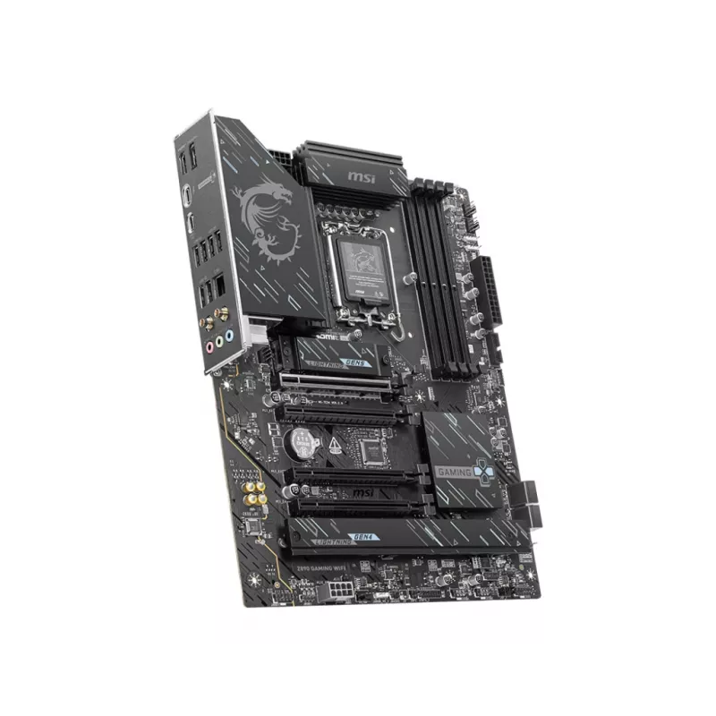 Motherboard MSI Z890 Gaming WiFi — Intel Z890 ATX, LGA1851 (S1851), DDR5, 4x DIMM, Wi‑Fi 7, 2.5GbE, 3x M.2