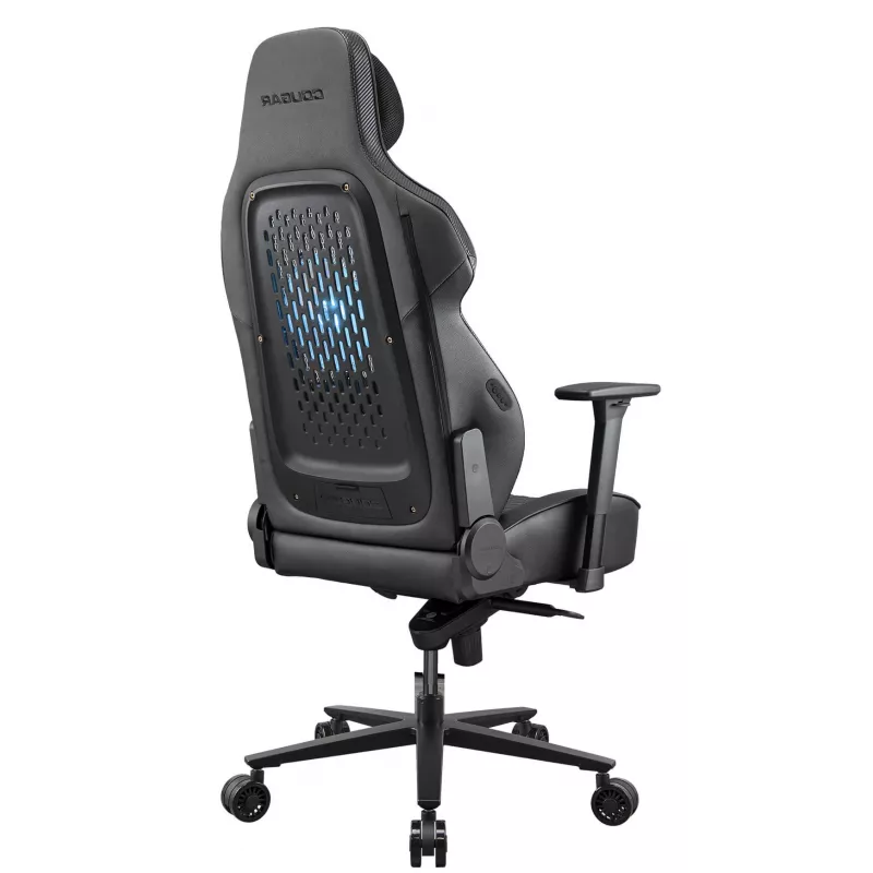 COUGAR CGR-ARP-BLB Universal-Gaming-Stuhl Gepolsterter Sitz Schwarz, Orange