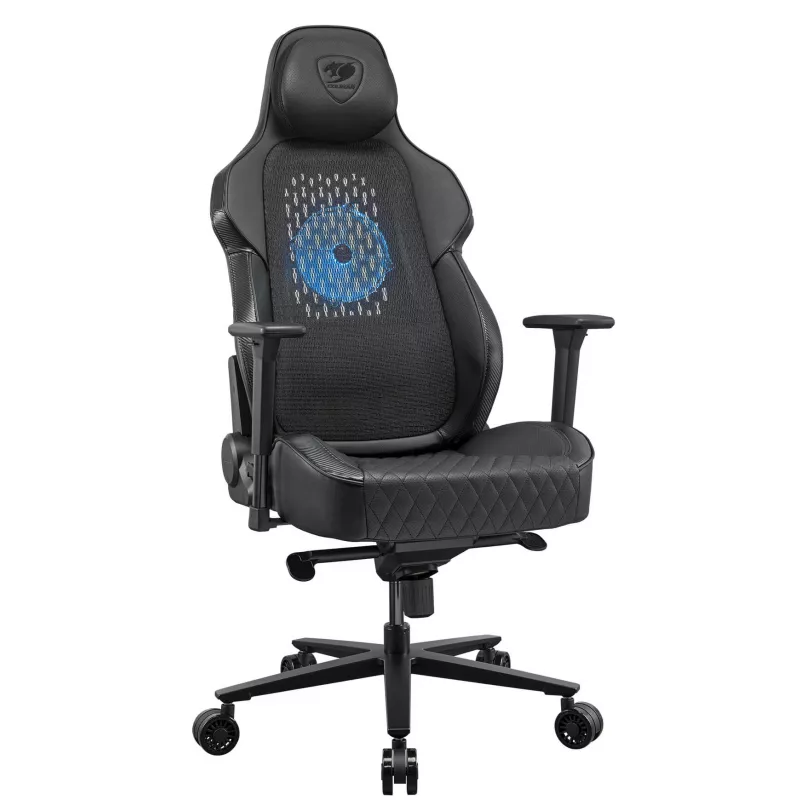 COUGAR CGR-ARP-BLB Universal-Gaming-Stuhl Gepolsterter Sitz Schwarz, Orange