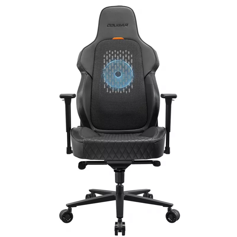 COUGAR CGR-ARP-BLB Universal-Gaming-Stuhl Gepolsterter Sitz Schwarz, Orange