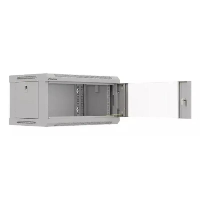 Wandmontierter Rack-Schrank LANBERG WF03-5304-10S, 4U, 60 kg, grau, 281x540x350 mm