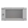 Wandmontierter Rack-Schrank LANBERG WF03-5304-10S, 4U, 60 kg, grau, 281x540x350 mm