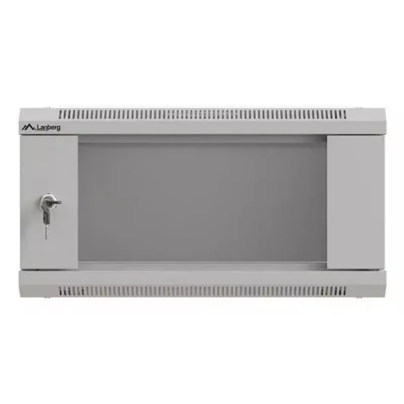 Wandmontierter Rack-Schrank LANBERG WF03-5304-10S, 4U, 60 kg, grau, 281x540x350 mm