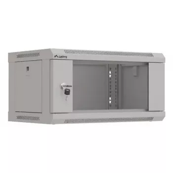 Wandmontierter Rack-Schrank LANBERG WF03-5304-10S, 4U, 60 kg, grau, 281x540x350 mm