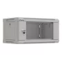 Wandmontierter Rack-Schrank LANBERG WF03-5304-10S, 4U, 60 kg, grau, 281x540x350 mm