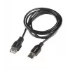 LANBERG USB-A auf USB-A Kabel 2.0, Stecker auf Buchse, 1,8 m, schwarz