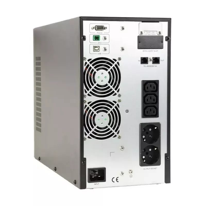 Unterbrechungsfreie Stromversorgung USV Gembird EG-UPSO-3000 Doppelwandler Online 3 kVA 2700 W 5x Typ F Ausgänge LCD