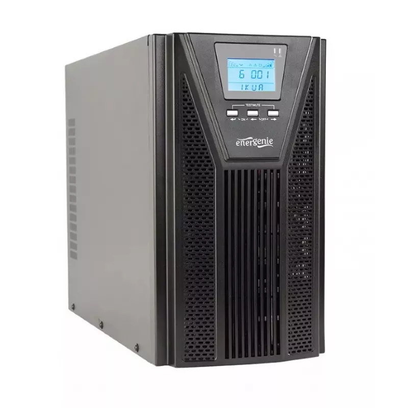 Unterbrechungsfreie Stromversorgung USV Gembird EG-UPSO-3000 Doppelwandler Online 3 kVA 2700 W 5x Typ F Ausgänge LCD