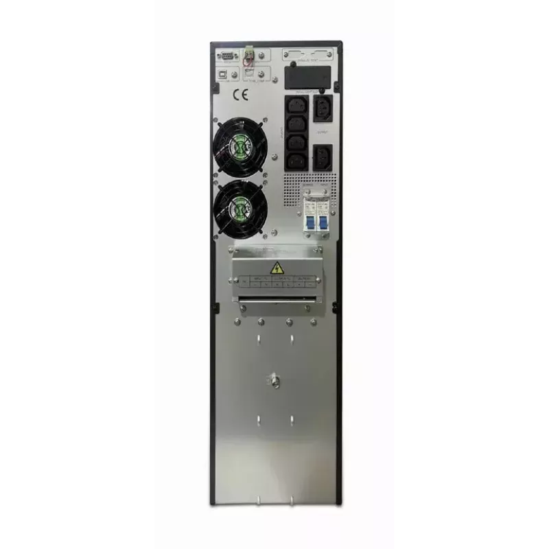 Unterbrechungsfreie Stromversorgung USV Gembird EG-UPSO-6000 Doppelwandler Online 6 kVA 6000 W 6 AC-Ausgänge VRLA-Batterie LCD schwarz Tower