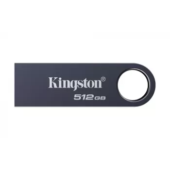 USB-Flash-Laufwerk KINGSTON DataTraveler SE9 G3 512 GB – USB Typ-A, USB 3.2 Gen 1, 220/100 MB/s, kappenlos, Dark Nickel