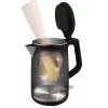 Tefal KO3718 elektrischer Wasserkocher 1,5 L 2400 W Schwarz, Edelstahl