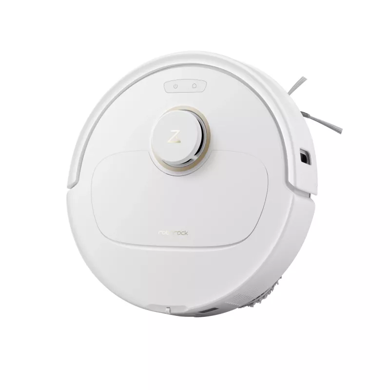 Roboterstaubsauger Roborock Qrevo C Pro — weiß, 0,325 l Staubbehälter, 180 min Laufzeit, Li-Ion 5200 mAh, runde Form