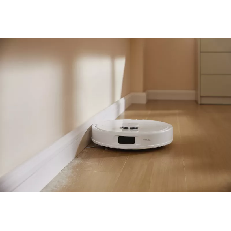 Roboterstaubsauger Roborock Qrevo C Pro — weiß, 0,325 l Staubbehälter, 180 min Laufzeit, Li-Ion 5200 mAh, runde Form