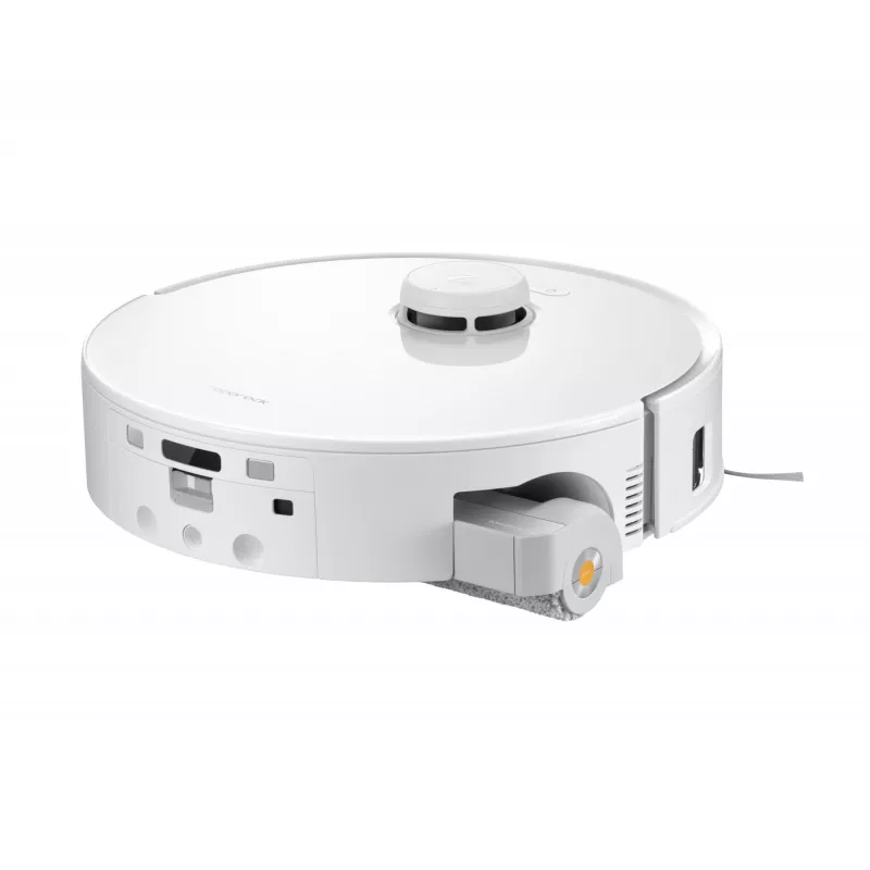 Roborock Staubsaugerroboter Qrevo Curv 2 Flow – Staubbeutel, 0,325 l, Li-Ion 5200 mAh, 240 min, weiß