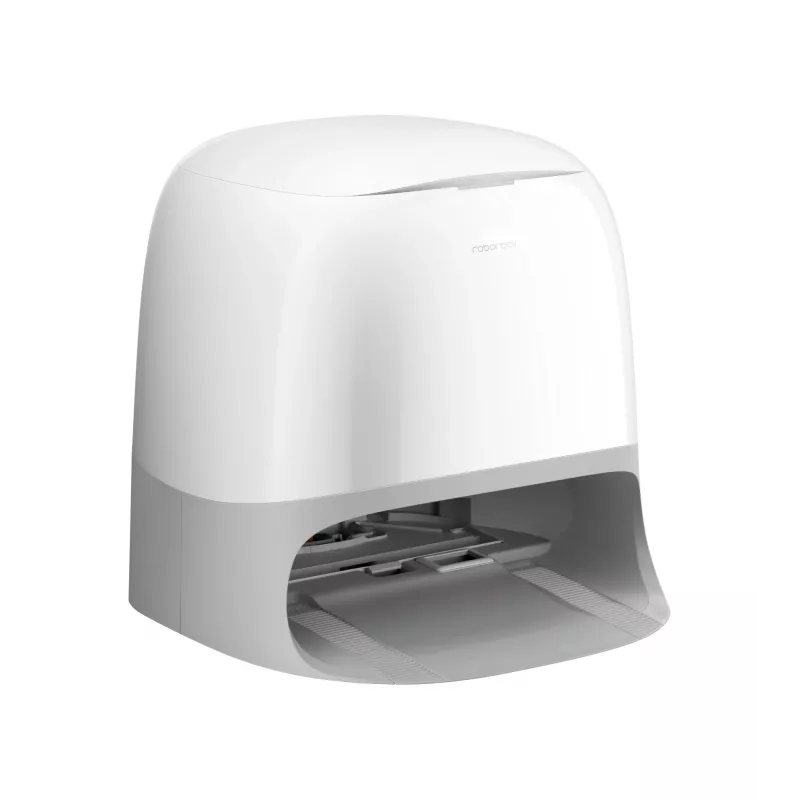 Roborock Staubsaugerroboter Qrevo Curv 2 Flow – Staubbeutel, 0,325 l, Li-Ion 5200 mAh, 240 min, weiß