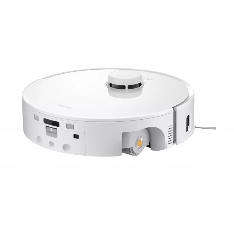 Roborock Staubsaugerroboter Qrevo Curv 2 Flow – Staubbeutel, 0,325 l, Li-Ion 5200 mAh, 240 min, weiß