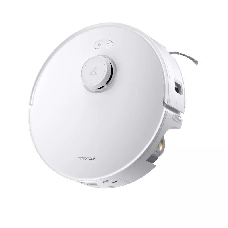 Roborock Staubsaugerroboter Qrevo Curv 2 Flow – Staubbeutel, 0,325 l, Li-Ion 5200 mAh, 240 min, weiß