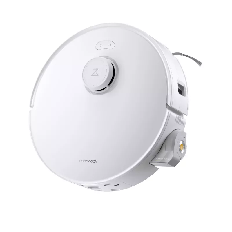 Roborock Staubsaugerroboter Qrevo Curv 2 Flow – Staubbeutel, 0,325 l, Li-Ion 5200 mAh, 240 min, weiß