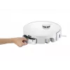 Roborock Staubsaugerroboter Qrevo Curv 2 Flow – Staubbeutel, 0,325 l, Li-Ion 5200 mAh, 240 min, weiß
