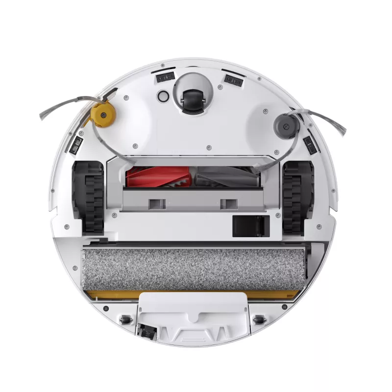 Roborock Staubsaugerroboter Qrevo Curv 2 Flow – Staubbeutel, 0,325 l, Li-Ion 5200 mAh, 240 min, weiß