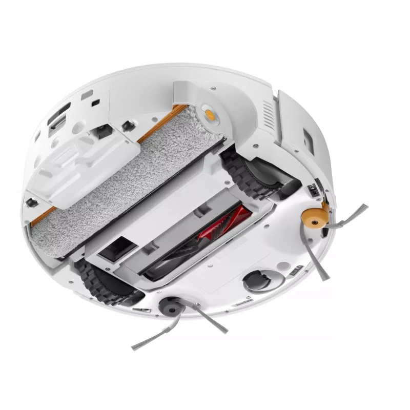 Roborock Staubsaugerroboter Qrevo Curv 2 Flow – Staubbeutel, 0,325 l, Li-Ion 5200 mAh, 240 min, weiß