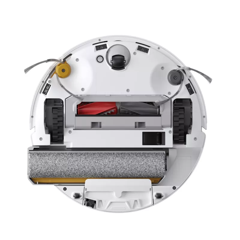 Roborock Staubsaugerroboter Qrevo Curv 2 Flow – Staubbeutel, 0,325 l, Li-Ion 5200 mAh, 240 min, weiß