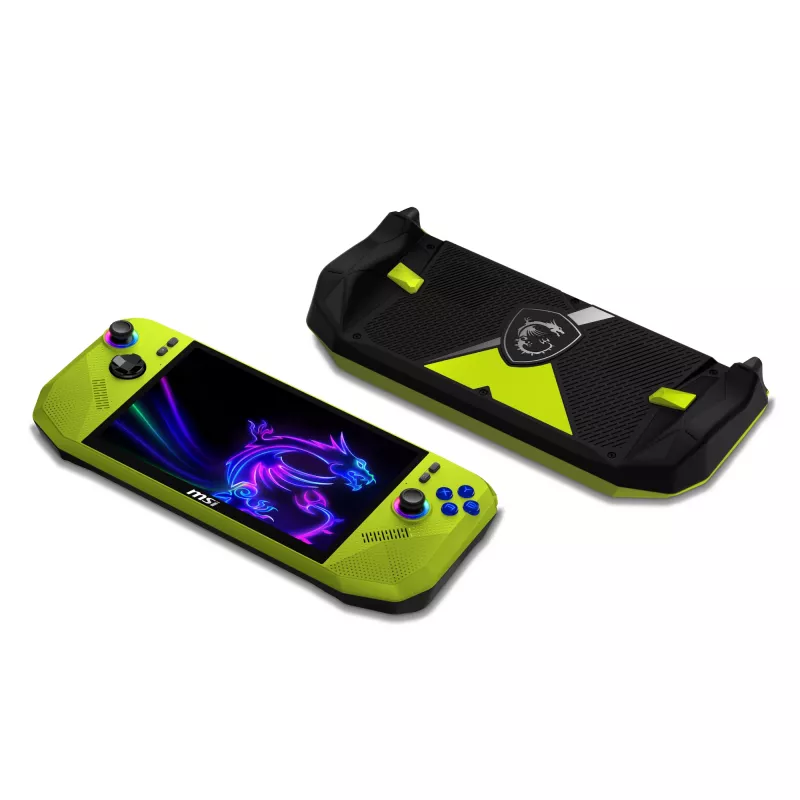 MSI CLAW A8 BZ2EM-048NL tragbare Spielkonsole 20,3 cm (8 Zoll) 1 TB Touchscreen Wi-Fi Grün
