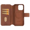 Wallet Case Decoded iPhone 16 Pro Max Braun 3 Kartenfächer
