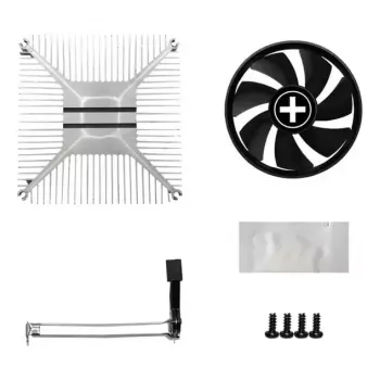 Luftkühler XILENCE A250PWM.B, 92 mm Lüfter, hydraulisches Lager, TDP 89 W, für Sockel AM4/AM5, schwarz