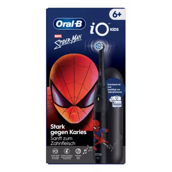 Oral-B iO Kids Spiderman Elektrische Kinderzahnbürste Schwarz