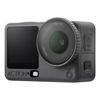 Action-Kamera DJI Osmo Action 6 Standard Combo — 38 MP CMOS, 4K Ultra HD, 155° Sichtfeld, 2-fach Digitalzoom