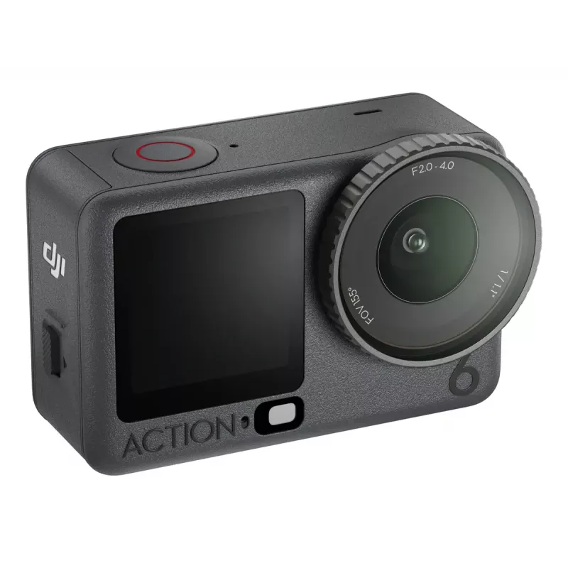 Action-Kamera DJI Osmo Action 6 Standard Combo — 38 MP CMOS, 4K Ultra HD, 155° Sichtfeld, 2-fach Digitalzoom