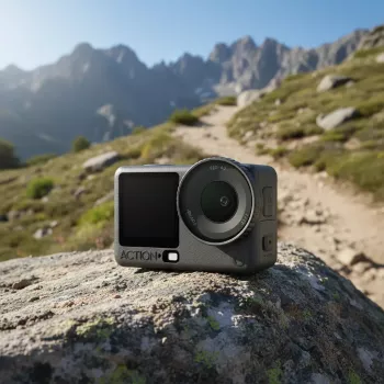 Action-Kamera DJI Osmo Action 6 Standard Combo — 38 MP CMOS, 4K Ultra HD, 155° Sichtfeld, 2-fach Digitalzoom
