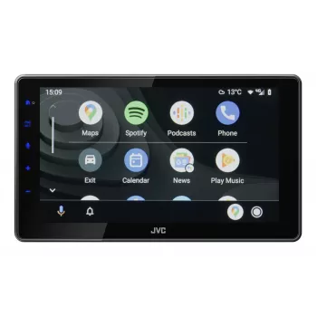 2-DIN JVC KW-M795DBW Auto-Multimedia-Receiver, 9 Zoll kapazitiver Touchscreen, 200W, Wi‑Fi Dualband, Bluetooth, DAB+/FM/AM