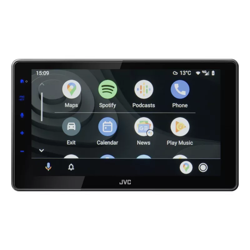 2-DIN JVC KW-M795DBW Auto-Multimedia-Receiver, 9 Zoll kapazitiver Touchscreen, 200W, Wi‑Fi Dualband, Bluetooth, DAB+/FM/AM