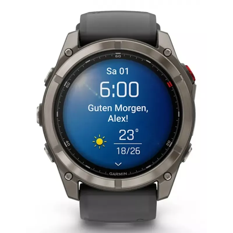 Smartwatch Garmin fēnix 8 Pro AMOLED 1.4 Zoll 454x454 GPS Wi-Fi