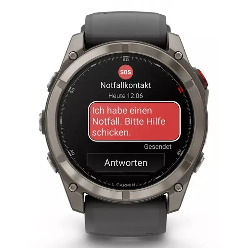 Smartwatch Garmin fēnix 8 Pro AMOLED 1.4 Zoll 454x454 GPS Wi-Fi