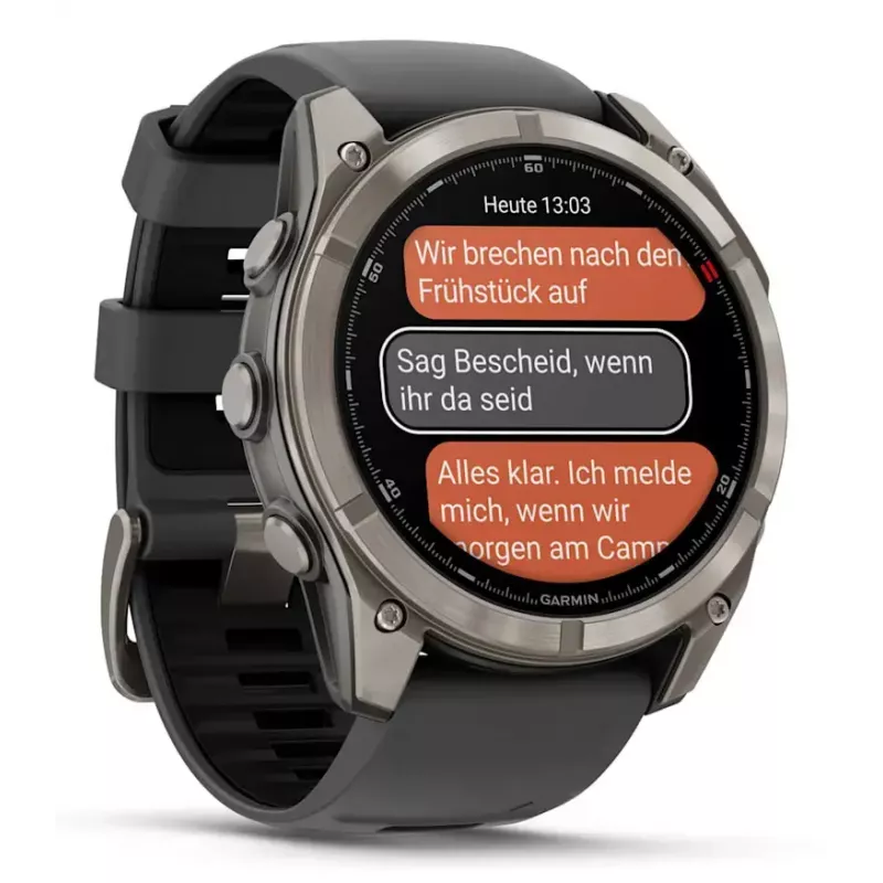 Smartwatch Garmin fēnix 8 Pro AMOLED 1.4 Zoll 454x454 GPS Wi-Fi