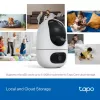 IP-Überwachungskamera TP-Link Tapo C245D 2304×1296, 3,1 mm Objektiv, 104,3° hor., Decken-/Wandmontage, kabellos, innen, weiß