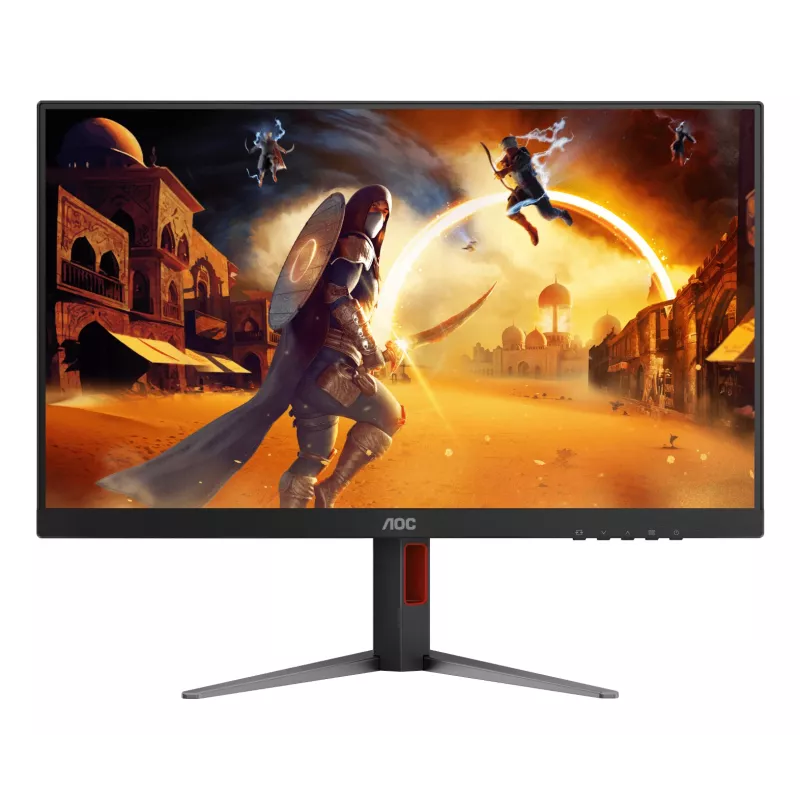 AOC G4 Q27G4ZD Computermonitor 68,6 cm (27 Zoll) 2560 x 1440 Pixel Quad HD QD-OLED Schwarz, Rot