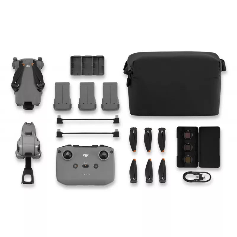 DJI MINI 5 PRO Fly More Combo (RC-N3) leichte 249g Drohne mit 50MP Sensor, Lidar, 3x Akkus, Fernsteuerung
