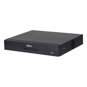 Digitaler Videorekorder DAHUA XVR5108HS-4KL-I3/T — 8-Kanal-DVR, H.265/H.264, SATA bis zu 16 TB, Gigabit Ethernet, 12 V DC, Schwarz
