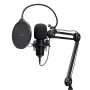 Podcast-Mikrofon TRUST GXT 270 Emita II+ — Kondensator-USB, kabelgebunden, Metallgehäuse, schwarz, 2,5 m Kabel
