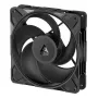 140-mm-Lüfter Arctic Freezer P14 Pro Reverse – 166,5 m³/h, 5,1 mmH₂O, Fluiddynamiklager, A‑RGB, PWM, schwarz, mit Kabel-Splitter
