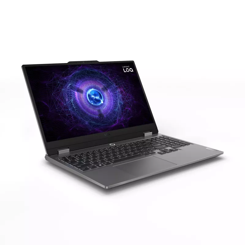 Lenovo LOQ 15IRX9 Intel® Core™ i5 i5-13450HX Laptop 39,6 cm (15,6 Zoll) Full HD 16 GB DDR5-SDRAM 512 GB SSD NVIDIA GeForce RTX 3050 Wi-Fi 6 (802.11ax) Englisch Grau
