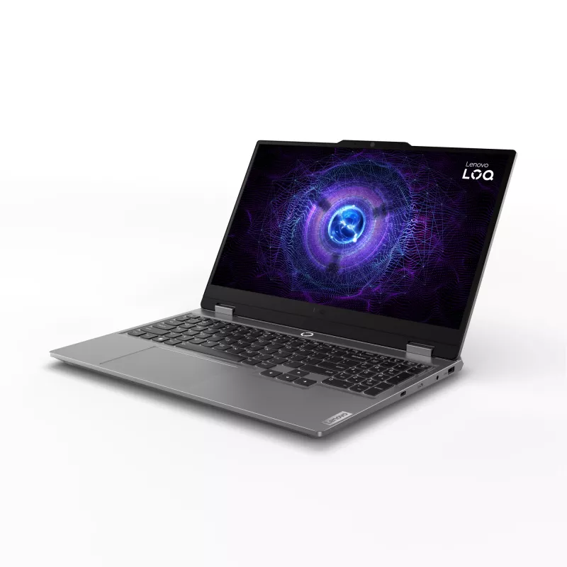 Lenovo LOQ 15IRX9 Intel® Core™ i5 i5-13450HX Laptop 39,6 cm (15,6 Zoll) Full HD 16 GB DDR5-SDRAM 512 GB SSD NVIDIA GeForce RTX 3050 Wi-Fi 6 (802.11ax) Englisch Grau