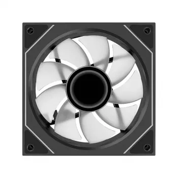 Computergehäuselüfter XILENCE XPF120UR.ARGB 120 mm, 500–1800 U/min, hydraulisches Lager, 7–13,2 V, schwarz